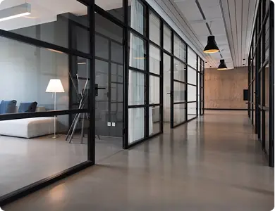 Modern Office Corridor