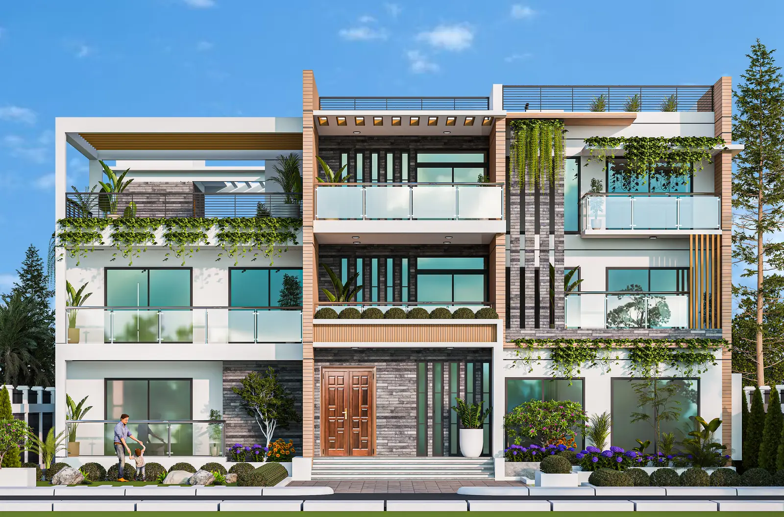 Duplex House Construction Bashundhara